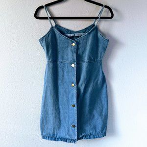 Nasty Gal Denim Dress